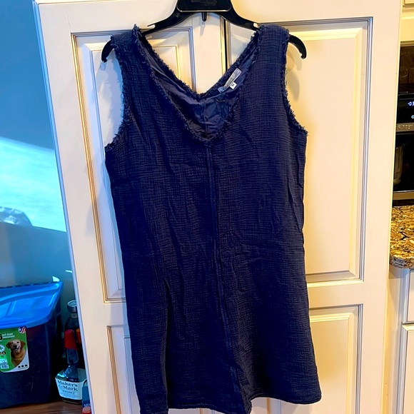 Brand new! RED HAUTE NAVY BLUE SLEEVELESS MINI DRESS SIZE med - Picture 1 of 3